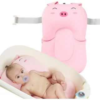 Neugeborenen Bad Kissen Cartoon Piggy Nicht Slip Infant Dusche Matte Baby Badewanne Mesh