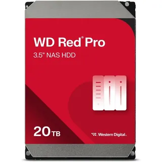 Western Digital Red Pro 20 TB 3,5" SATA-600