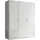 Drehtürenschrank Valencia 155 x 195 x 60 cm Weiß