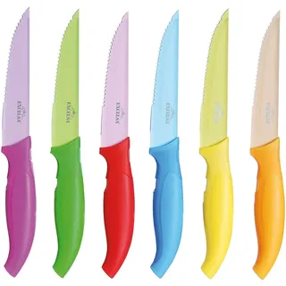 Soul Kitchen Fleischmesser 6er Set Color mehrfarbig