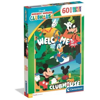 Clementoni Puzzle Maxi Mickey Mouse Club House 2026 60 pieces 2D Puzzles