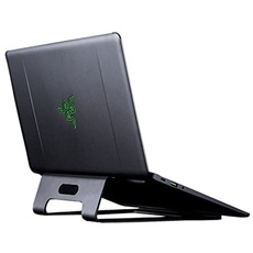 Razer Laptop Stand - Ergonomische Laptopständer (18 Grad Neigungswinkel, Aluminium und ergonomisches Design) Schwarz
