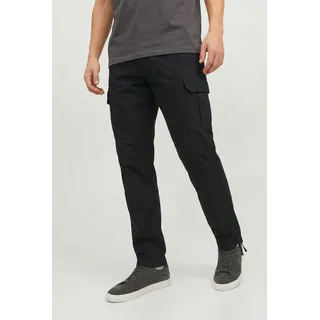 JACK & JONES JPSTKANE Barkley Cargo Pant Schwarz 34 32