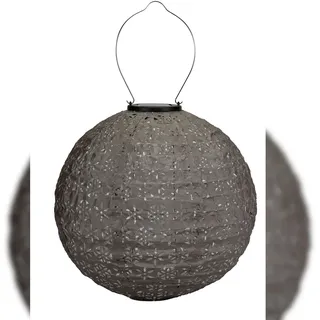 Pauleen Laterne Kunststoff 4 lm inkl. Solarzelle IP44 braun