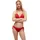Bikini-Hosen Rot S