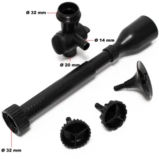 SunSun Ersatzteil für CUF-2500 5000 6000 Teichpumpe – Springbrunnenaufsatz – komplett – für Springbrunnenpumpe, Teichfilter Zubehör
