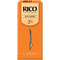 RICO Blätter für Alt-Klarinette Stärke 2.5 (25 Stück)