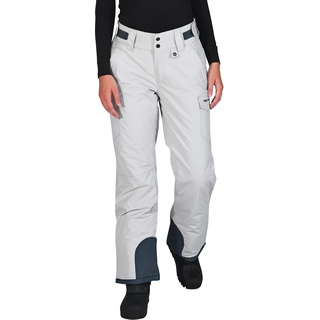 Arctix Isolierte Cargohose für Damen, Schneesport-Hose, Leises Grau, 2X/31 Inseam