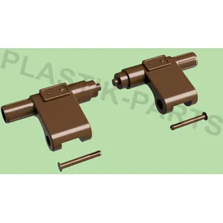 Braas Klassik Light Griffhebel Typ BK BL Dachfenster Konsole Ersatzteile BRAUN - Braun