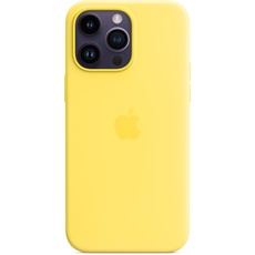 Bild Silikon Case mit MagSafe für iPhone 14 Pro Max kanariengelb