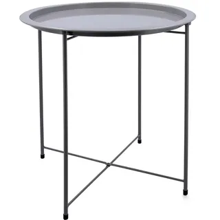 VINTHERA Arcoroc Moa Beistelltisch, Stahl, 46,80 x 46,80 x 50,20 cm, Eisen, inklusive Anleitung