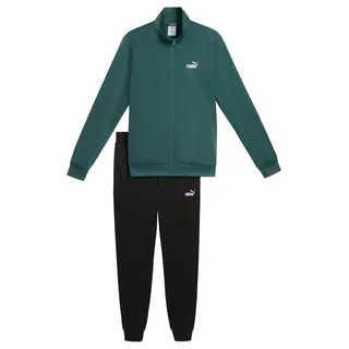 Puma ESS NO.1 LOGO Poly Knitted Suit Emerald Ice XL