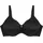 Damen BH Body Make-Up Minimizer WP mit Bügel Gepolstert Verstellbare Träger 75C schwarz