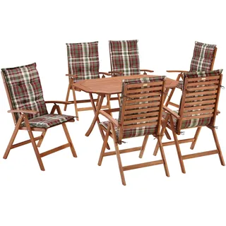 Merxx Borkum Set 7-tlg. Braun