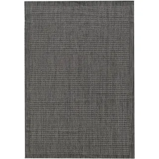 Ayyildiz Outdoor, Teppich GIZA schwarz 60 x 100 cm - Schwarz