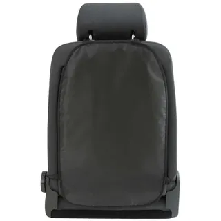 Walser Rückenlehnenschutz Blacky, Trittschutz-Auto, robuster Autositzschoner für die Rückseite, Rücksitzschoner 40x62cm schwarz