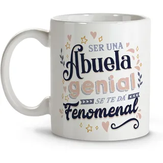 Oma-Tasse, Tasse zum Muttertag, Original-Frühstück, Keramik-Tasse, 330 ml, Geschenke mit Zitaten, beste Oma.