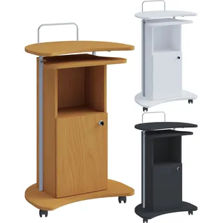 VCM my office Stehpult höhenverstellbar Komil weiß