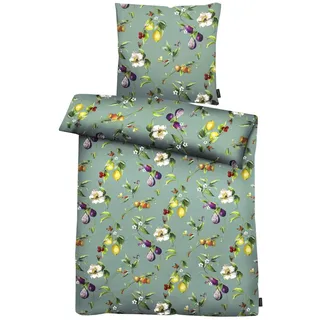 APELT Bettwäsche »Limone Gots« 2 Stk., tlg. Bio-Baumwolle, Pflegeliecht