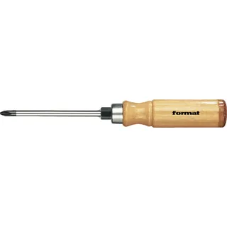 FORMAT Kreuzschlitz-Schraubendreher PH mit Holzheft - PH 2 / 100