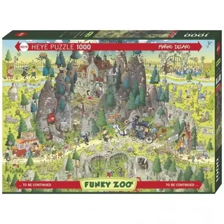 Puzzle - Transylvanian Habitat, Funky Zoo - Standard 1000 Teile