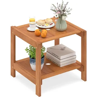Fantask Beistelltisch 51 x 48 x 45 cm Natur