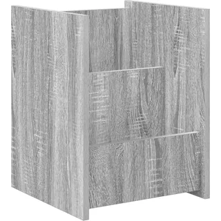 vidaXL Magazinregal Graues Sonoma 35 x 35 x 45 cm Holzwerkstoff - Grau