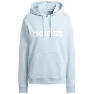 Adidas Essentials Linear Hoodie Wonder Blue XS