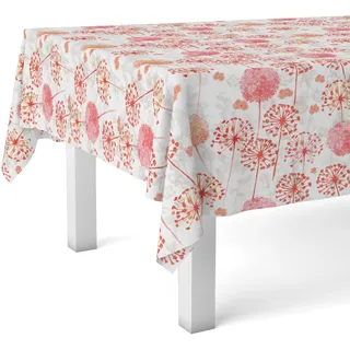 Martina Home Wachstuchtischdecke Freda, 240 x 140 cm, Rot
