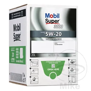 Mobil Super 3000 F-F 20L Box