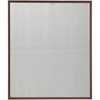 Hecht Insektenschutz Fensterbausatz Master Slim 100 x 120 cm Braun