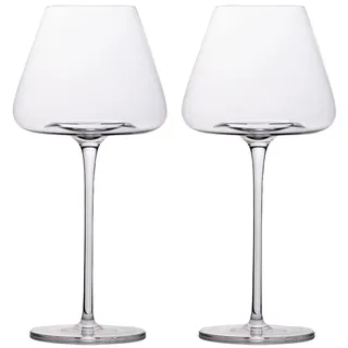 Intirilife Weinglas Kristallglas 0,6 l 2 St.