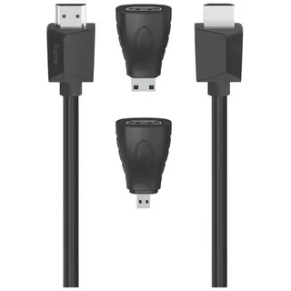 Hama HDMI (Typ A) mini HDMI (Typ C) — HDMI (Typ A) mini HDMI (Typ C) (1.50 m, HDMI), Video Kabel