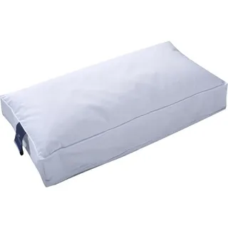 Billerbeck 2460120005 Kissen Daunalex NK, passende für Bezüge, circa 40 x 80 cm - Weiß