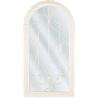Beliani Wandspiegel Campel 50 x 98 cm Weiß