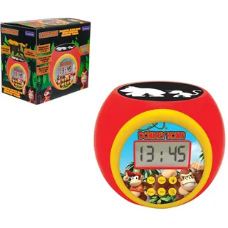 Lexibook, Projektionswecker Donkey Kong mit Timer, RL977DKLXB