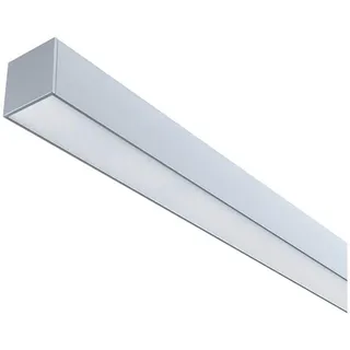 Paulmann Schienensystem-Einspeiser , Chromfarben , Metall, Kunststoff , 4x4x100 cm , Lampen & Leuchten, Innenbeleuchtung, Schienensysteme