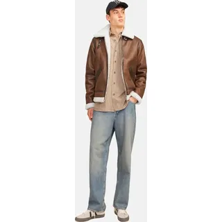 JACK & JONES Jacke COLE Aviator' in braun