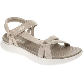 SKECHERS Damen Sandals, Taupe 40