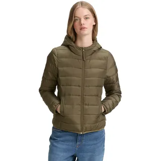 TOM TAILOR Denim Steppjacke mit Kapuze mit Kapuze, grape leaf
