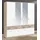 Drehtürenschrank Bremen 181 x 199 x 58 cm Weiß