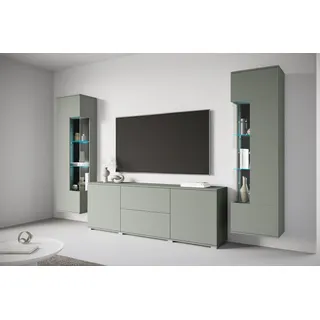 OTTO home "KENIA", Komplett-Set, 3 Stk. tlg., salbei