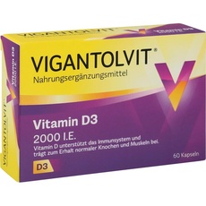 Bild Vigantolvit 2000 I.E. Vitamin D3 Kapseln 60 St.