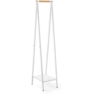 Brabantia Garderobenständer Kompakt 47,6 x 34 x 170 cm Weiß