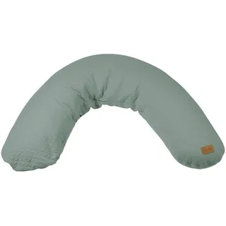 Beaba Stillkissen , Salbeigrün , Kunststoff , Füllung: Mikroperlen,Mikroperlen , 170 cm , Oeko-Tex® Standard 100 , Bezug abnehmbar, Bezug waschbar, mit Reißverschluss , Füttern, Stillen, Stillkissen