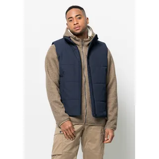 Jack Wolfskin Steppweste »WHITE FROST VEST M«, blau