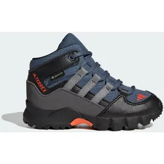 adidas Terrex Mid Gore-TEX Hiking Shoes, Wonder Steel/Grey/Impact Orange, 20 EU