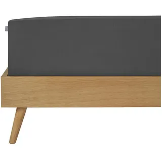 SCHIESSER Spannbettlaken Jersey 140 x 200 - 160 x 200 cm anthrazit