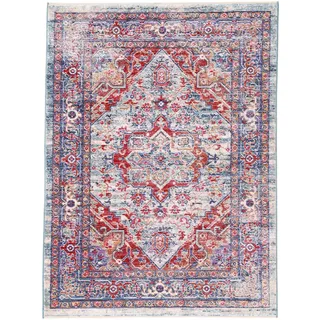 carpetfine Phoenix Teppich 60 x 100 cm Blau