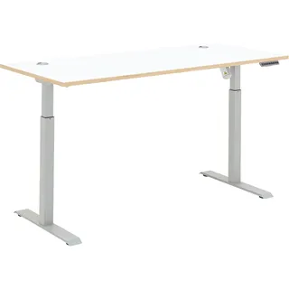 Innostyle Schreibtisch Memphis Eiche / Weiß